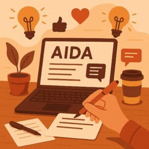 Caption Facebook theo công thức AIDA