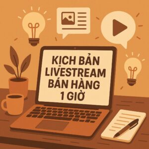 Kịch bản livestream bán hàng 1 giờ