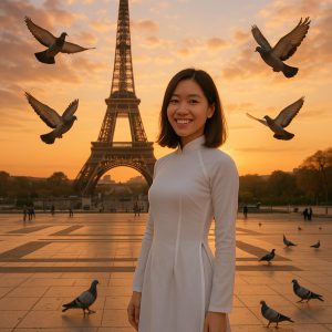 Du lịch Paris sống ảo