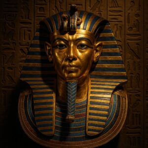 Pharaoh Ai Cập dát vàng