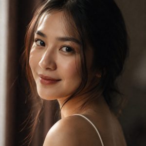 Chân dung cửa sổ ánh sáng tự nhiên