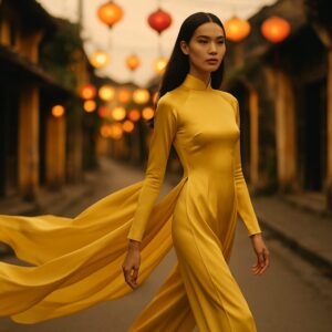 Lookbook áo dài hiện đại