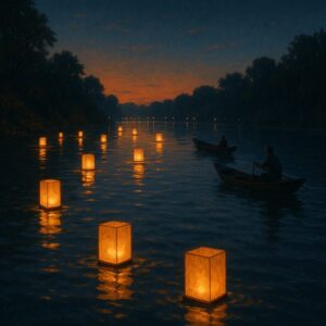 Thắp sáng đèn lồng Hội An